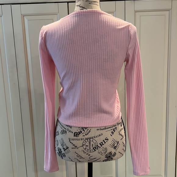 HOLLISTER DoubleTie-Front long sleeve Cardigan size XS - Picture 3 of 8